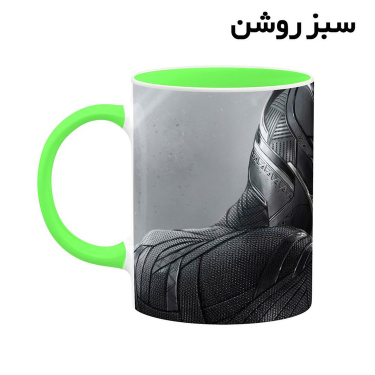 ماگ کاکتی مدل بلک پنتر Black Panther Marvel کد mgh38071