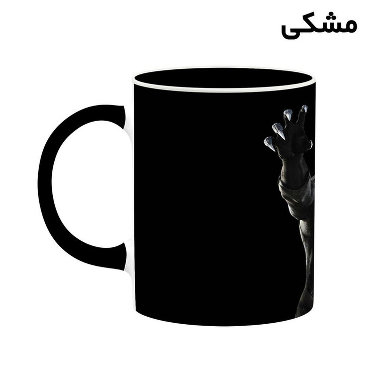 ماگ کاکتی مدل بلک پنتر Black Panther Marvel کد mgh38057