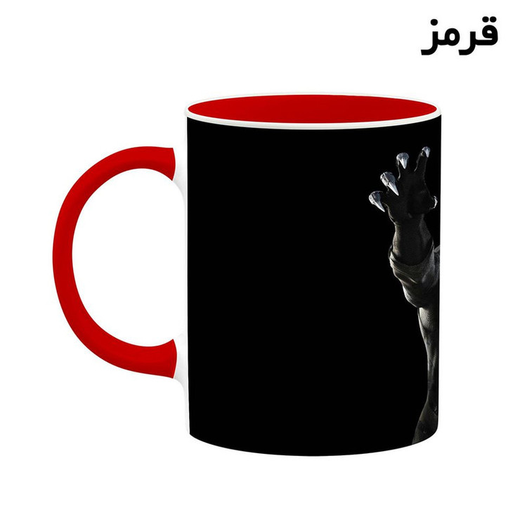 ماگ کاکتی مدل بلک پنتر Black Panther Marvel کد mgh38057