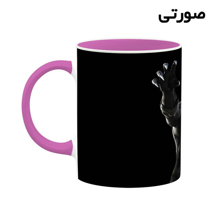 ماگ کاکتی مدل بلک پنتر Black Panther Marvel کد mgh38057