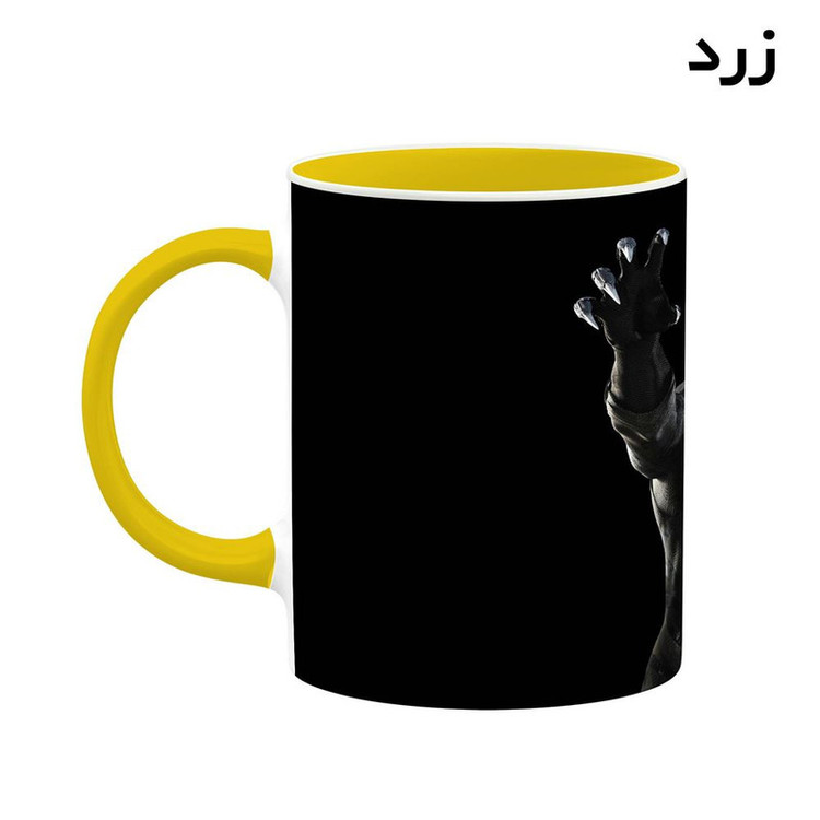 ماگ کاکتی مدل بلک پنتر Black Panther Marvel کد mgh38057