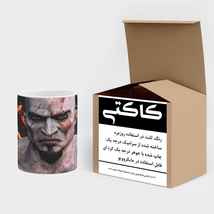 ماگ کاکتی طرح گاد آف وار God Of War مدل mgh40984