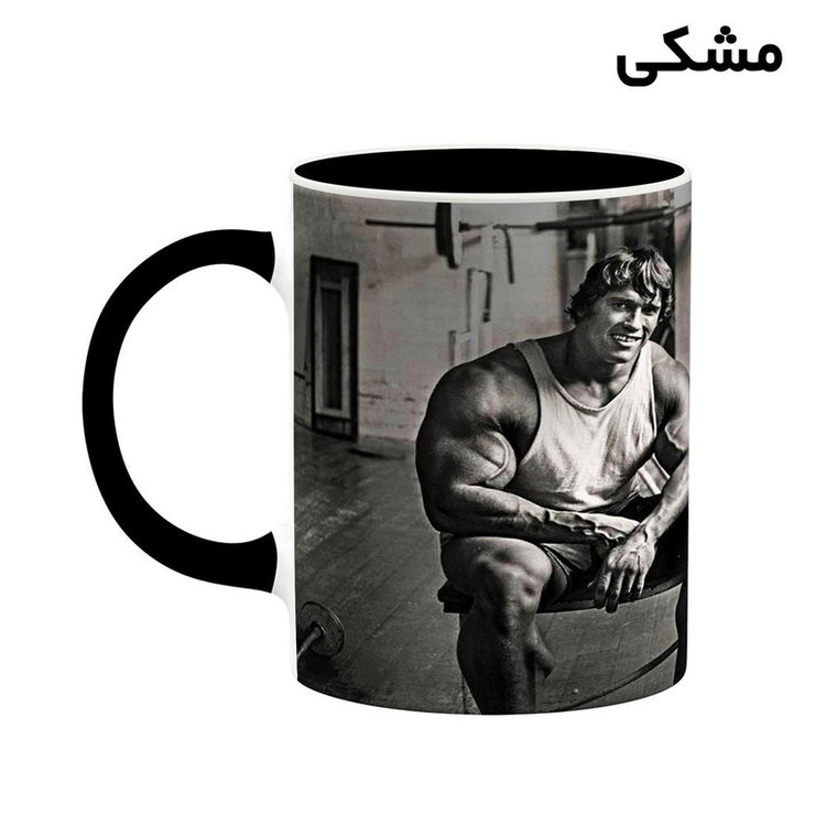 ماگ کاکتی طرح آرنولد Arnold Schwarzenegger مدل mgh25144