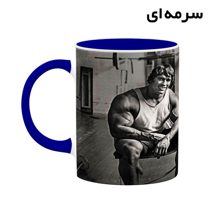 ماگ کاکتی طرح آرنولد Arnold Schwarzenegger مدل mgh25144