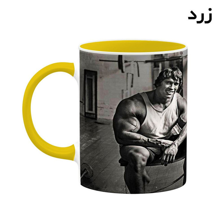 ماگ کاکتی طرح آرنولد Arnold Schwarzenegger مدل mgh25144