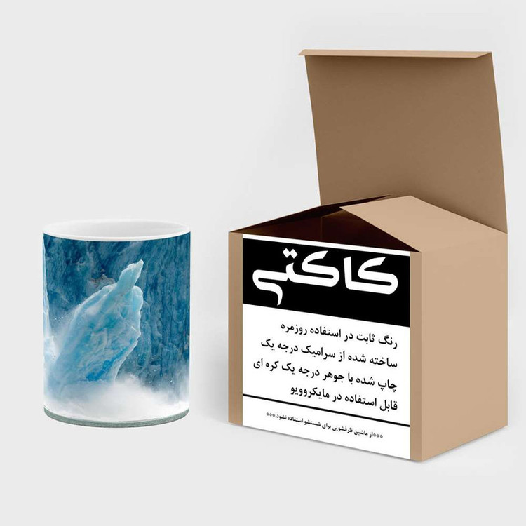 ماگ کاکتی مدل منظره برفی کد mgh15056