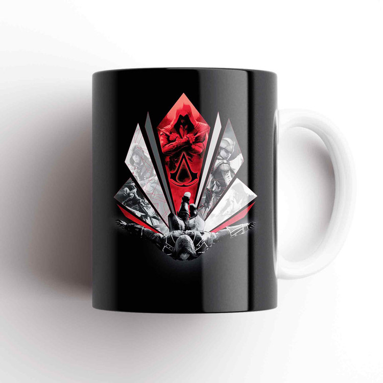 ماگ طرح اساسینز کرید مدل assassins creed MU 002