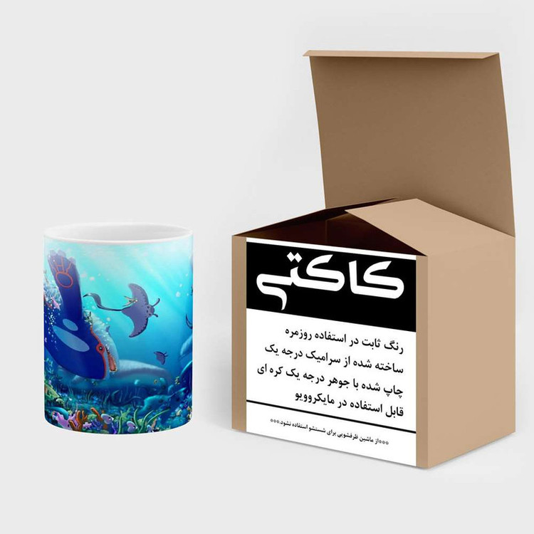 ماگ کاکتی مدل کارتون پوکمون کد mgh22985