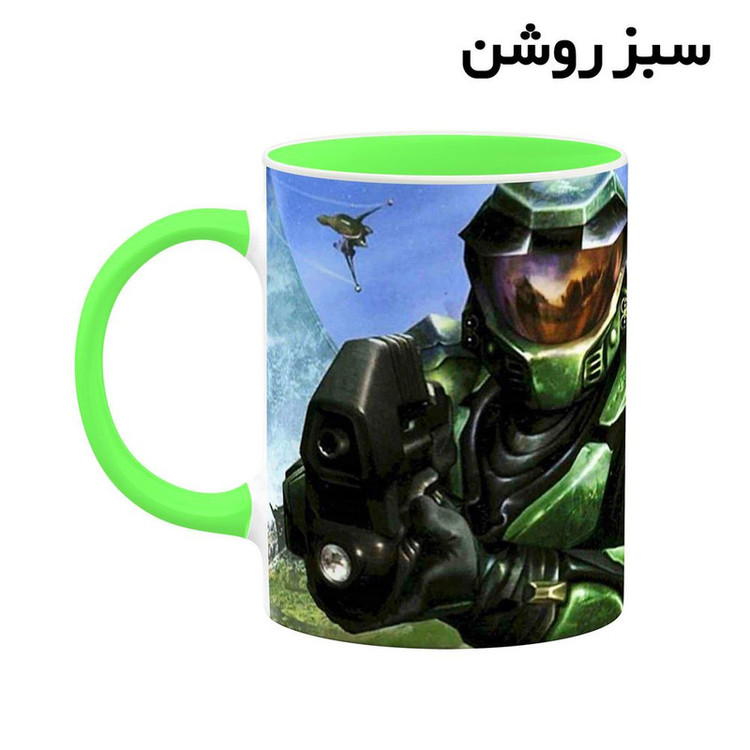 ماگ کاکتی مدل بازی هالو Haloː Combat Evolved کد mgh29057