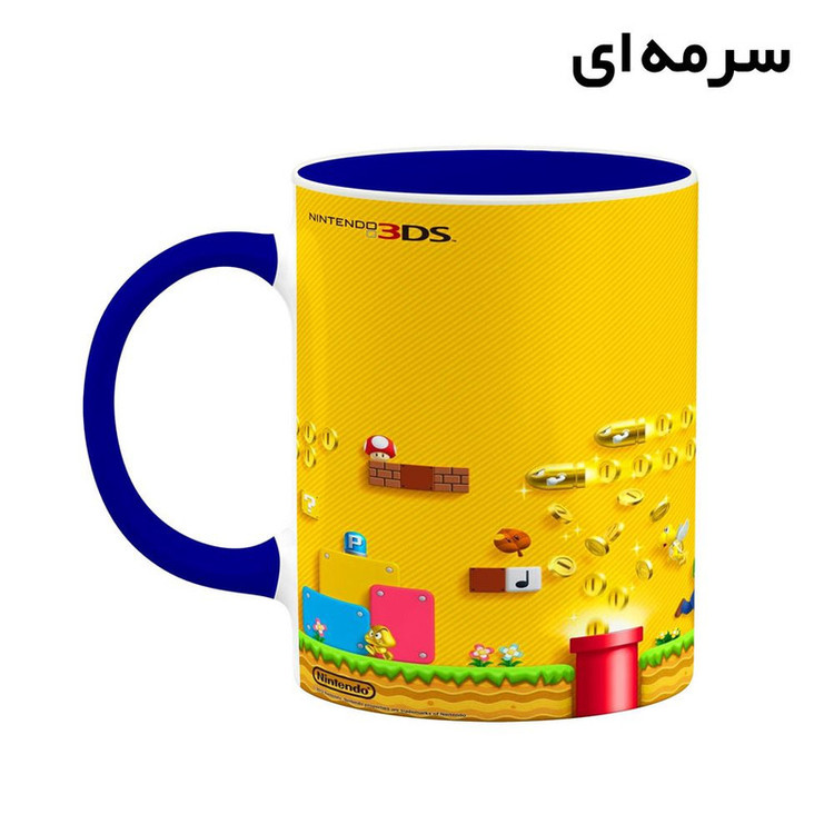 ماگ کاکتی مدل بازی سوپر ماریو Super Mario کد mgh30549