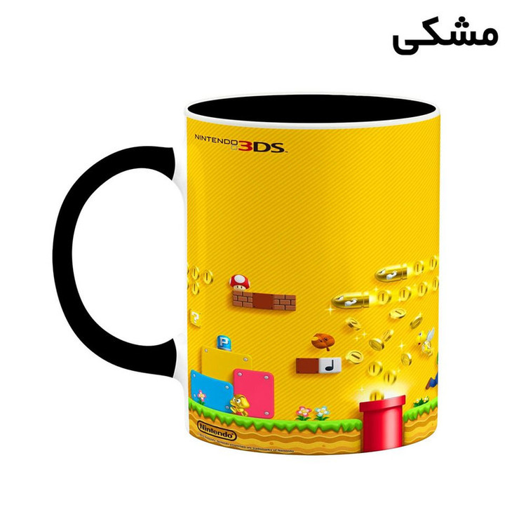 ماگ کاکتی مدل بازی سوپر ماریو Super Mario کد mgh30549