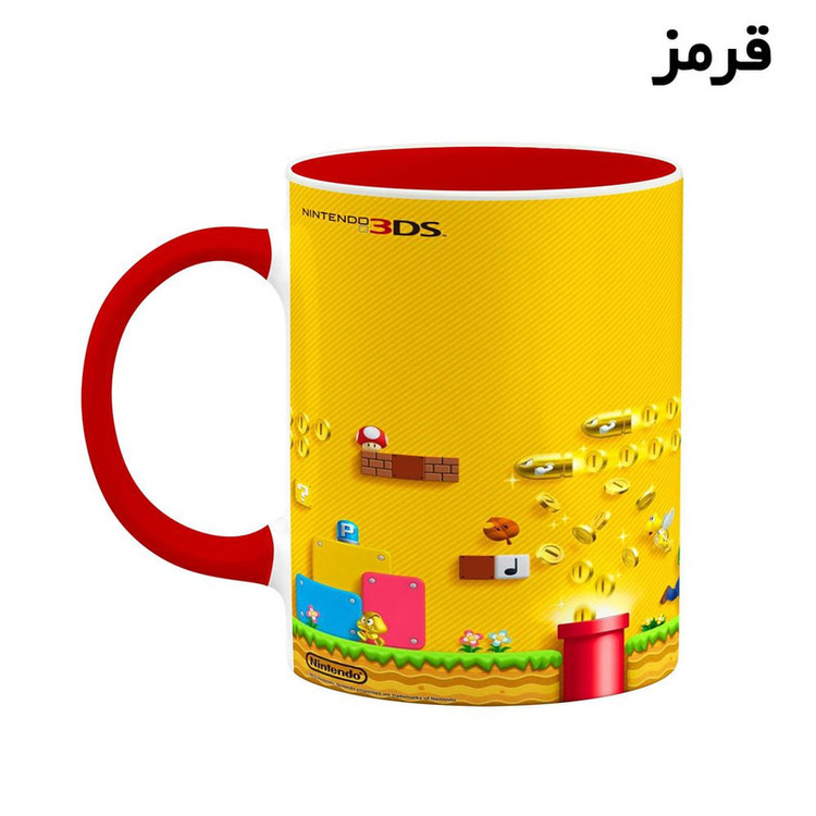 ماگ کاکتی مدل بازی سوپر ماریو Super Mario کد mgh30549