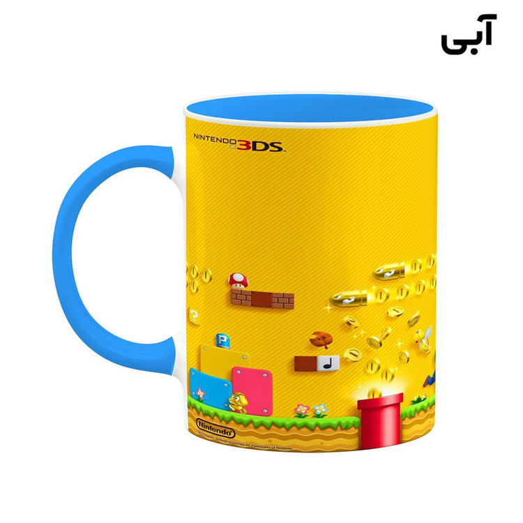 ماگ کاکتی مدل بازی سوپر ماریو Super Mario کد mgh30549