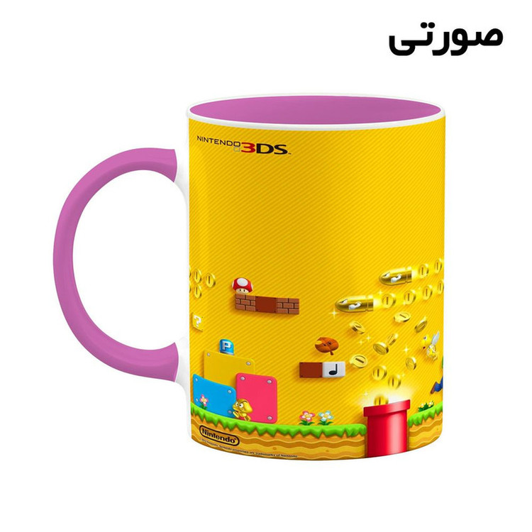 ماگ کاکتی مدل بازی سوپر ماریو Super Mario کد mgh30549