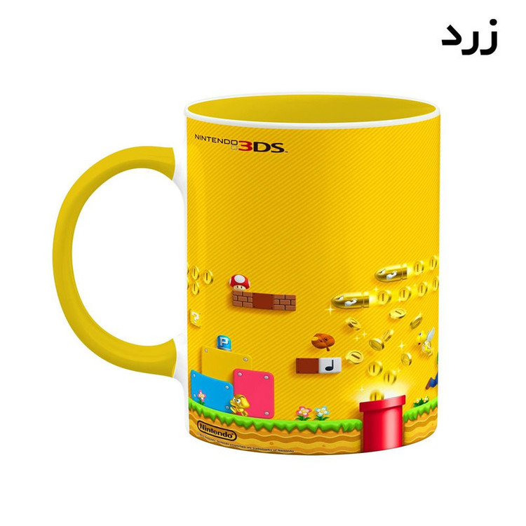 ماگ کاکتی مدل بازی سوپر ماریو Super Mario کد mgh30549