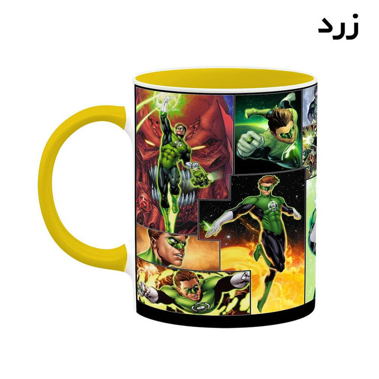 ماگ کاکتی مدل گرین لنترن Green Lantern کد mgh38818