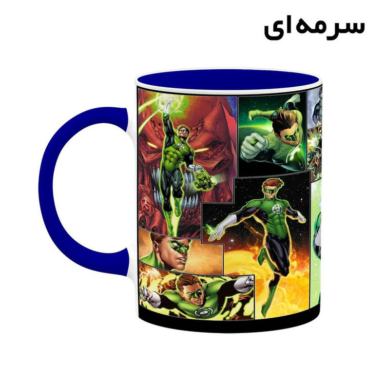 ماگ کاکتی مدل گرین لنترن Green Lantern کد mgh38818