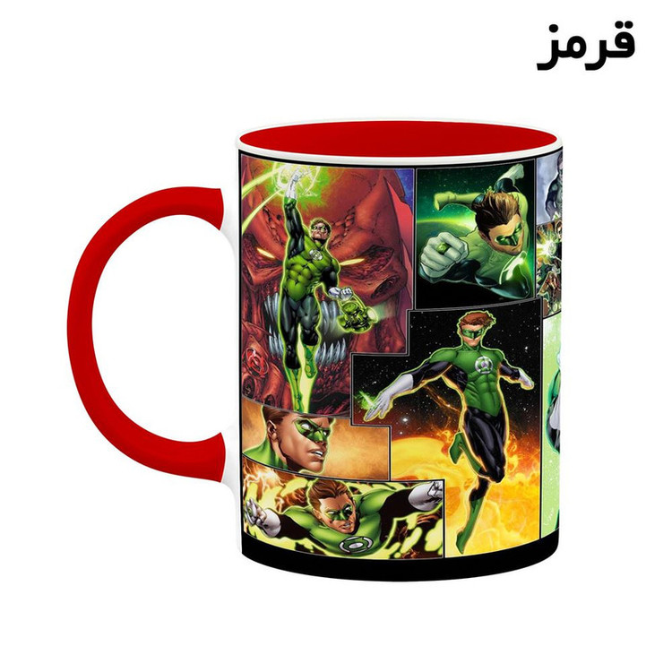 ماگ کاکتی مدل گرین لنترن Green Lantern کد mgh38818
