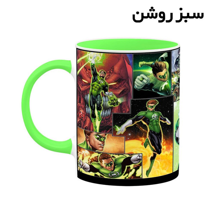 ماگ کاکتی مدل گرین لنترن Green Lantern کد mgh38818