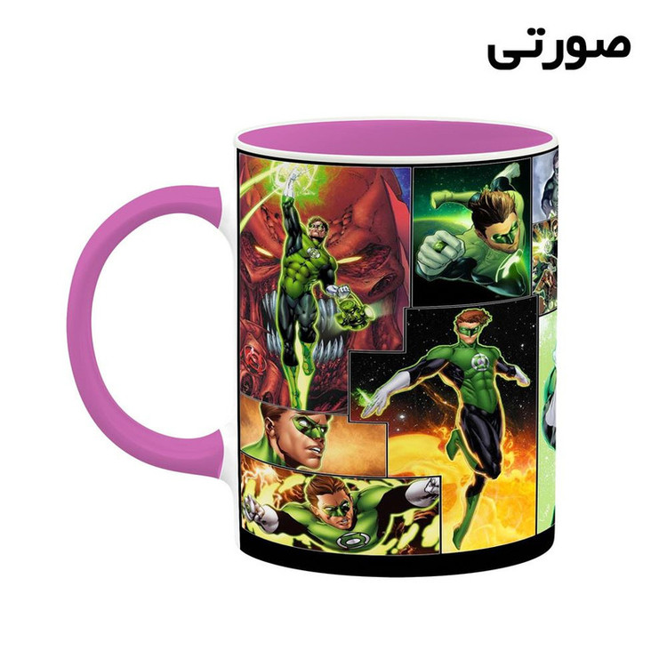 ماگ کاکتی مدل گرین لنترن Green Lantern کد mgh38818
