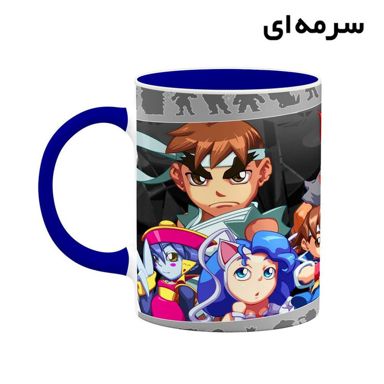 ماگ کاکتی مدل بازی مبارز خیابانی Street Fighter II کد mgh30434
