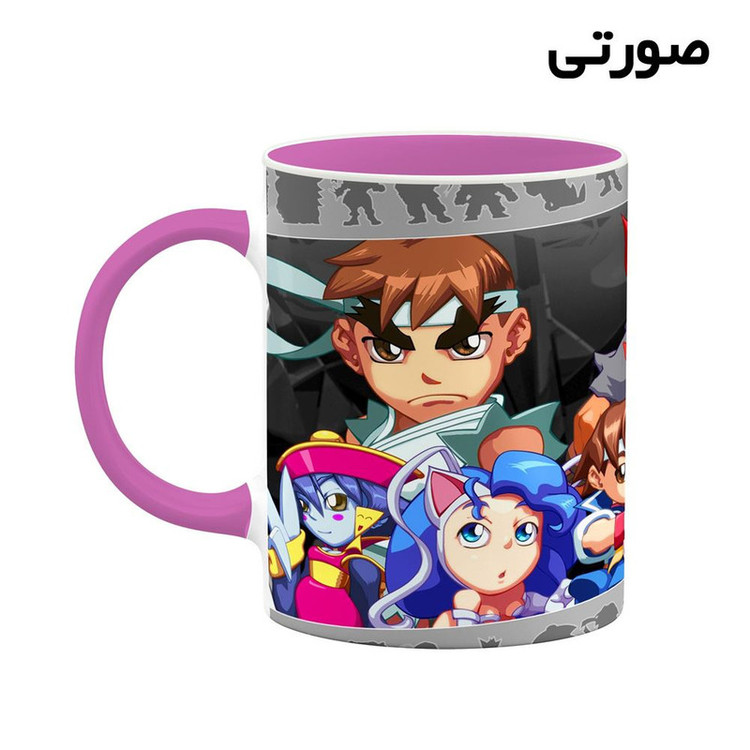 ماگ کاکتی مدل بازی مبارز خیابانی Street Fighter II کد mgh30434