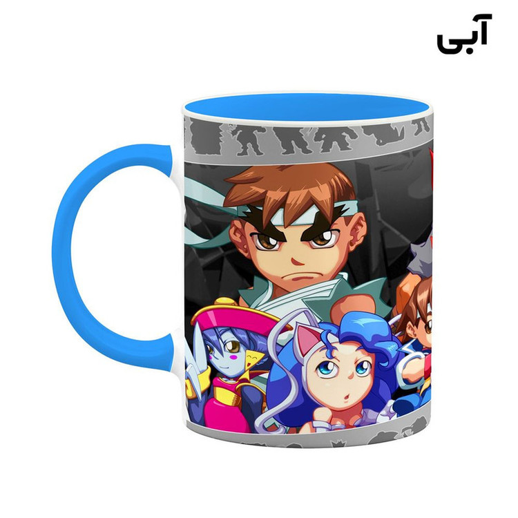 ماگ کاکتی مدل بازی مبارز خیابانی Street Fighter II کد mgh30434