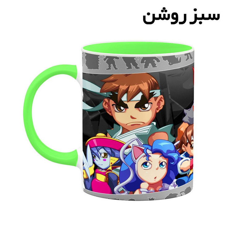 ماگ کاکتی مدل بازی مبارز خیابانی Street Fighter II کد mgh30434