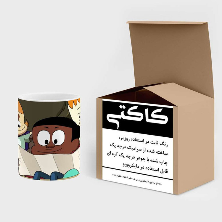 ماگ کاکتی مدل کارتون Craig Of The Creek کد mgh22444