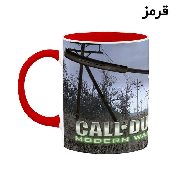 ماگ کاکتی مدل بازی Call Of Duty 4ː Modern Warfare کد mgh27811
