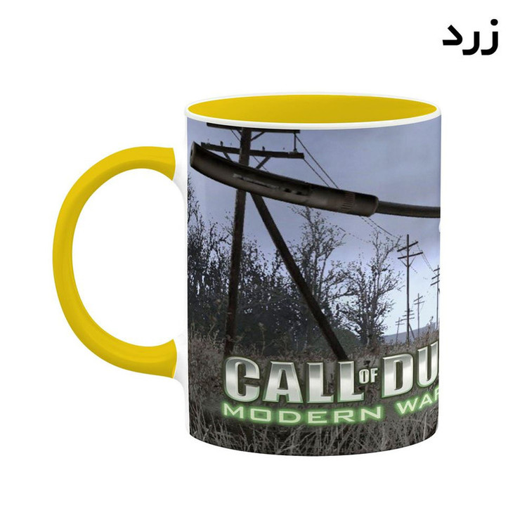 ماگ کاکتی مدل بازی Call Of Duty 4ː Modern Warfare کد mgh27811
