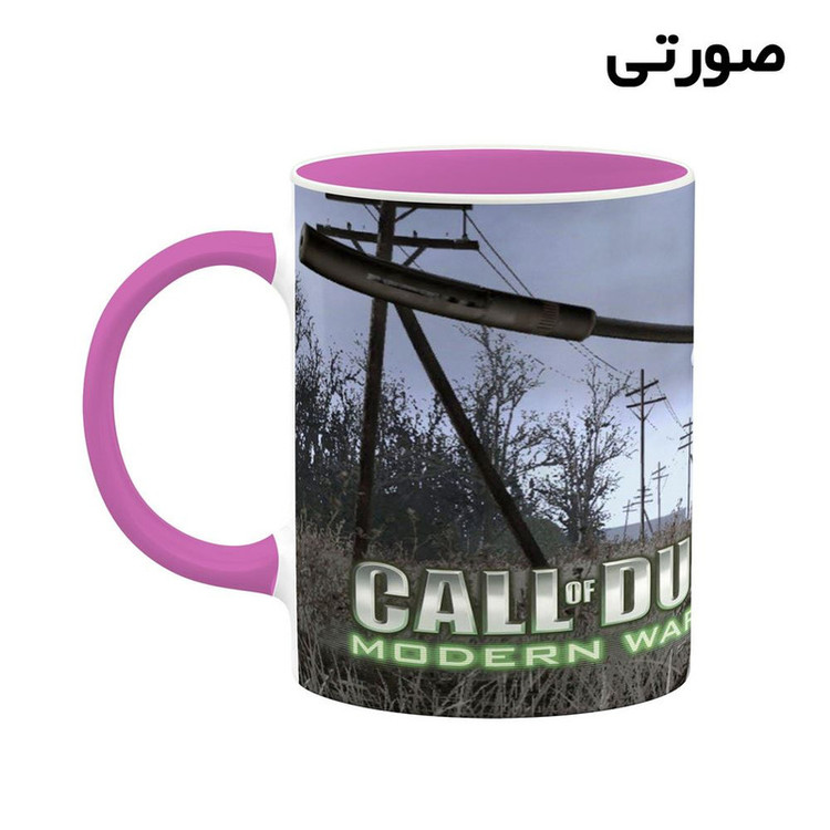 ماگ کاکتی مدل بازی Call Of Duty 4ː Modern Warfare کد mgh27811