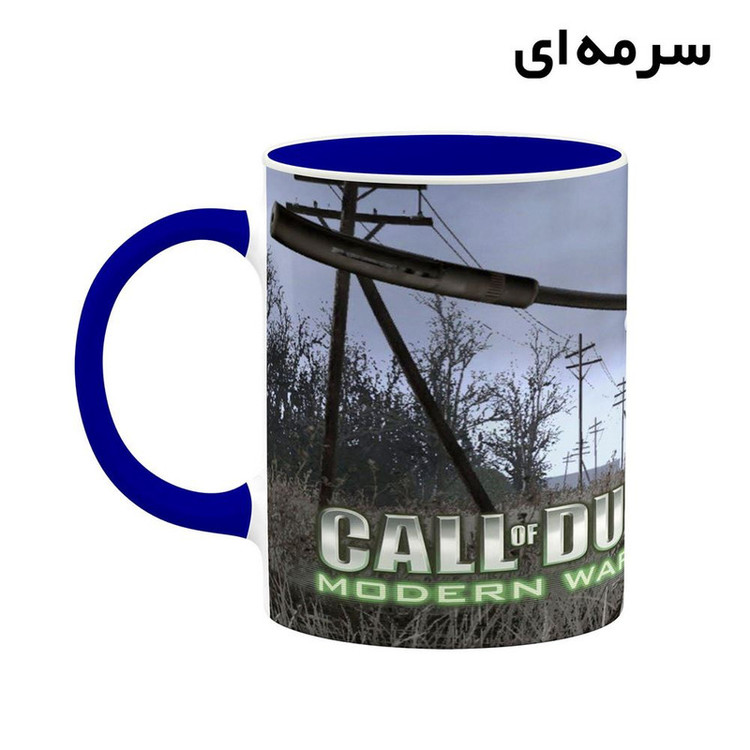 ماگ کاکتی مدل بازی Call Of Duty 4ː Modern Warfare کد mgh27811