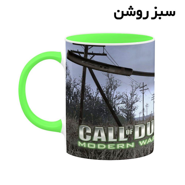 ماگ کاکتی مدل بازی Call Of Duty 4ː Modern Warfare کد mgh27811