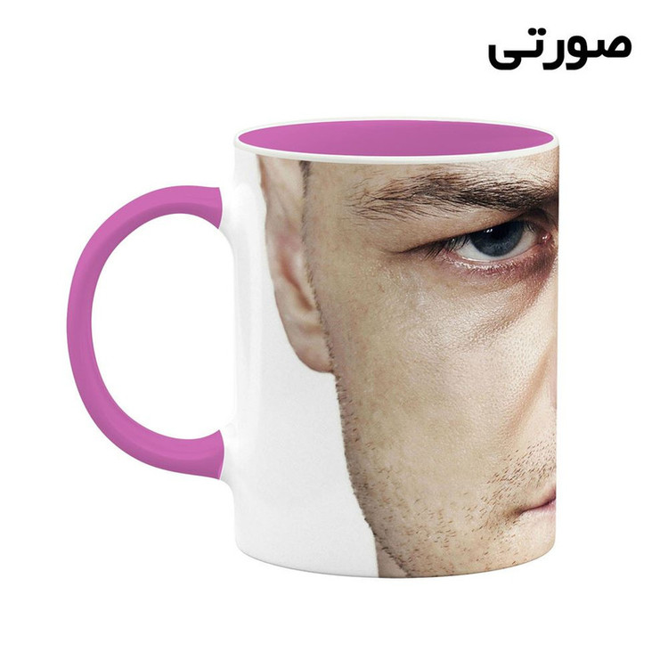 ماگ کاکتی طرح James McAvoy مدل mgh26173