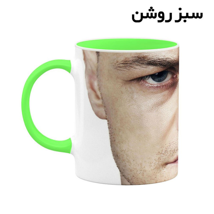 ماگ کاکتی طرح James McAvoy مدل mgh26173