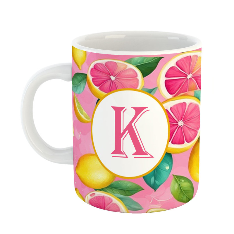 ماگ پادآفرین مدل میوه طرح حرف K کد 41