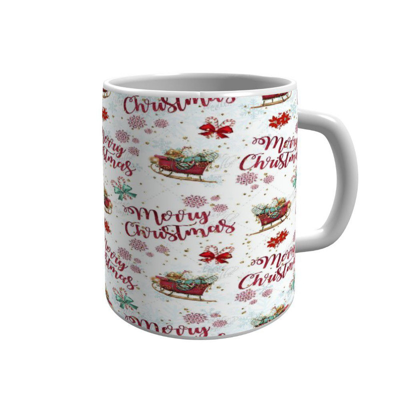 ماگ پاد آفرین مدل Merry Christmas