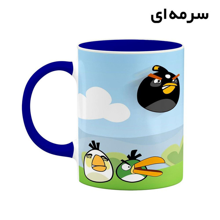 ماگ کاکتی مدل بازی پرندگان خشمگین Angry Birds کد mgh27457