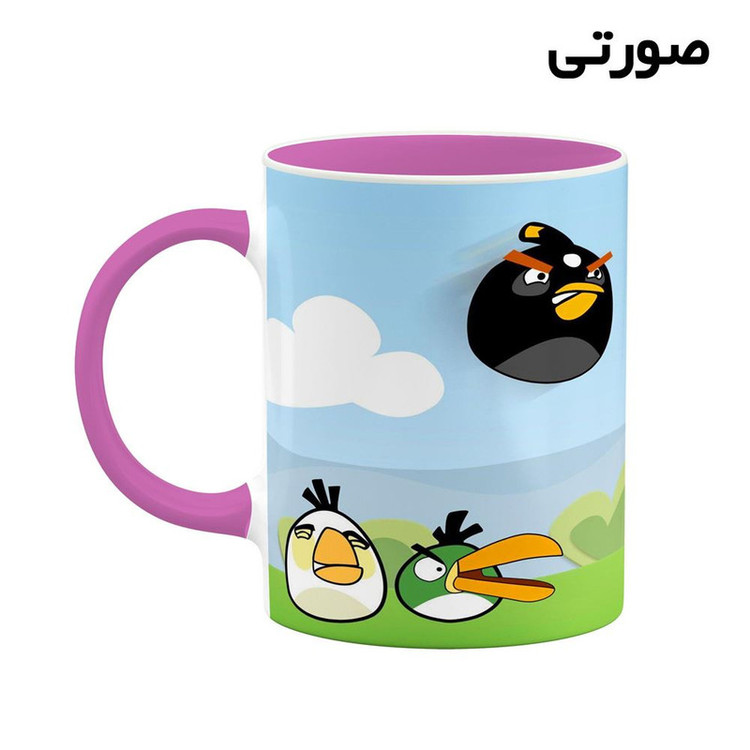 ماگ کاکتی مدل بازی پرندگان خشمگین Angry Birds کد mgh27457
