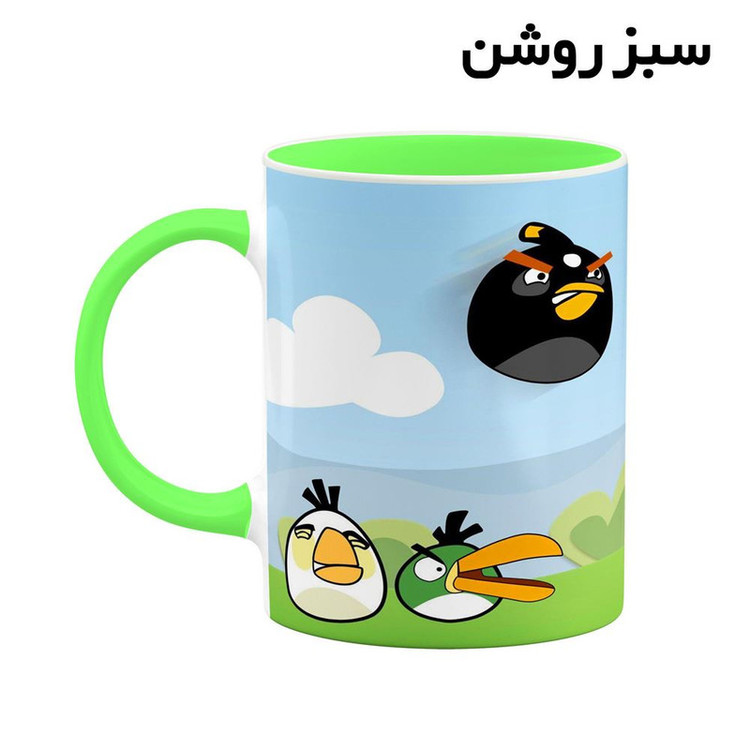 ماگ کاکتی مدل بازی پرندگان خشمگین Angry Birds کد mgh27457