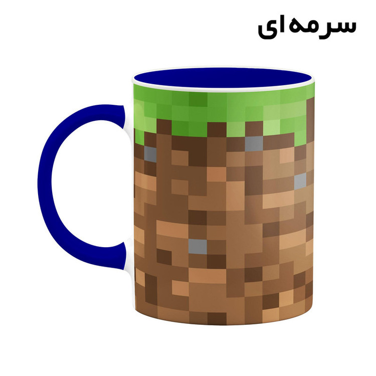 ماگ کاکتی طرح ماینکرافت minecraft مدل mgh41167