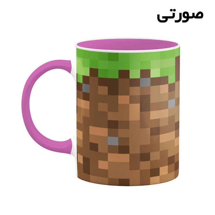 ماگ کاکتی طرح ماینکرافت minecraft مدل mgh41167