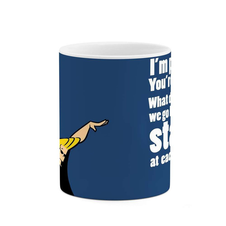 ماگ کاکتی مدل کارتون Johnny Bravo کد mgh22688