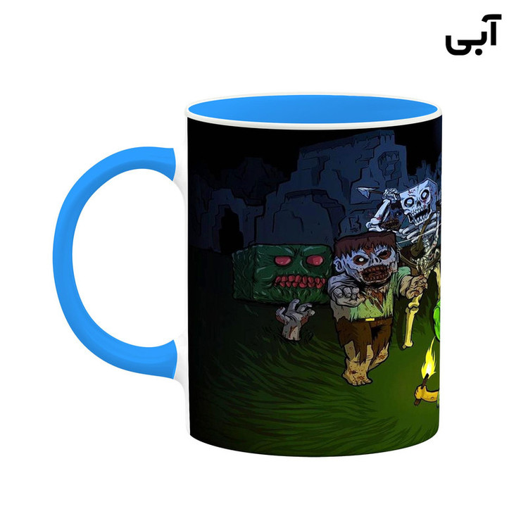 ماگ کاکتی طرح ماینکرافت minecraft مدل mgh41397