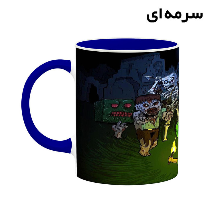 ماگ کاکتی طرح ماینکرافت minecraft مدل mgh41397