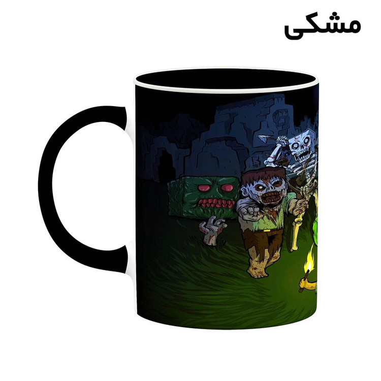 ماگ کاکتی طرح ماینکرافت minecraft مدل mgh41397