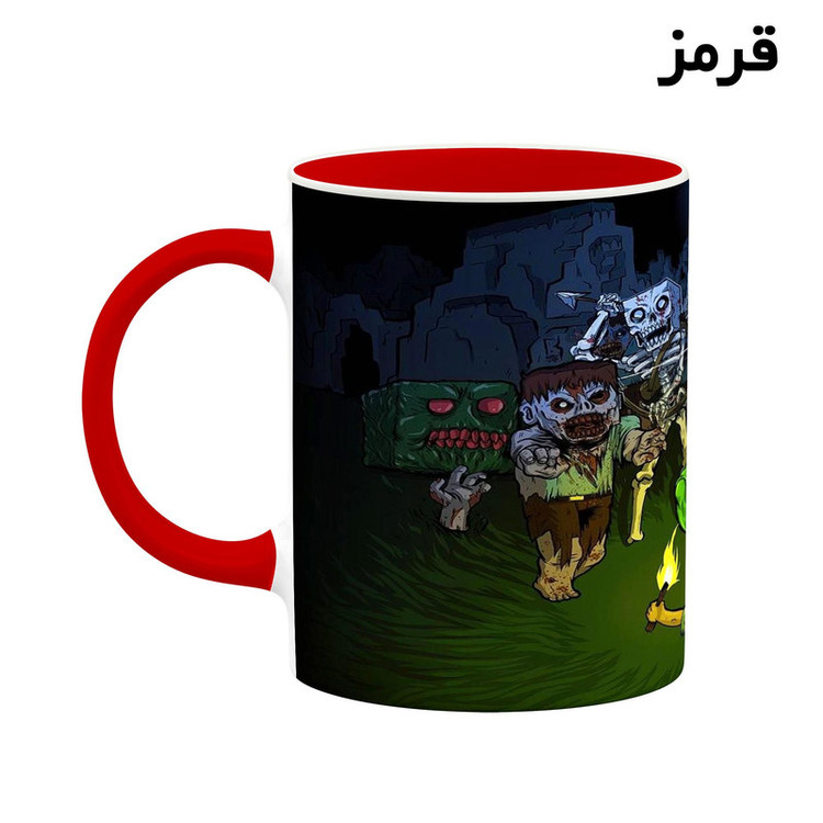 ماگ کاکتی طرح ماینکرافت minecraft مدل mgh41397