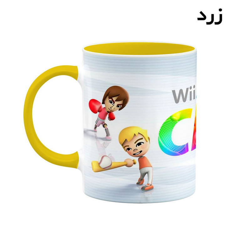ماگ کاکتی مدل بازی Wii Sports کد mgh31336