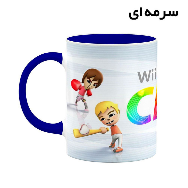 ماگ کاکتی مدل بازی Wii Sports کد mgh31336